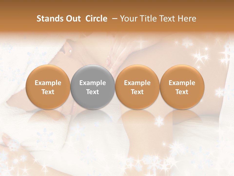 Family Sunset Woman PowerPoint Template