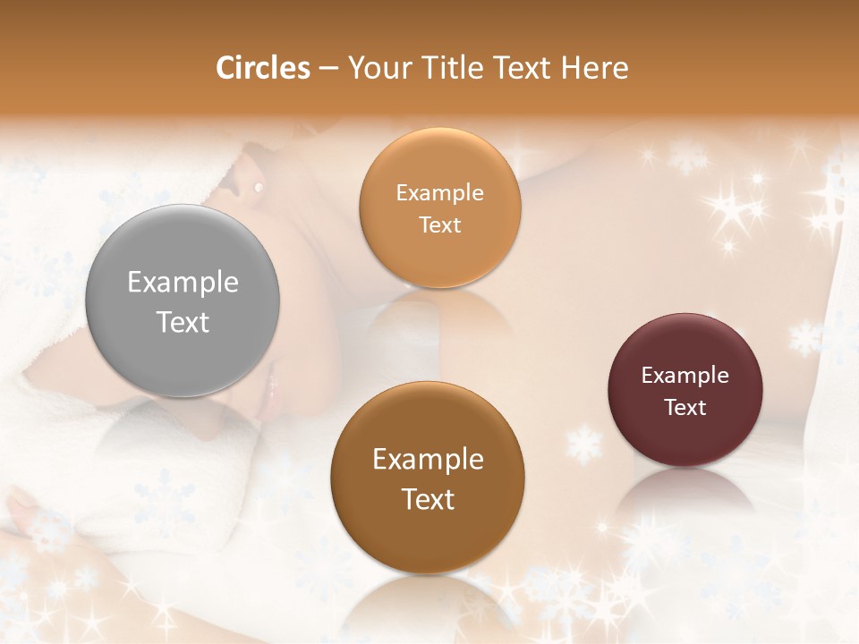 Family Sunset Woman PowerPoint Template