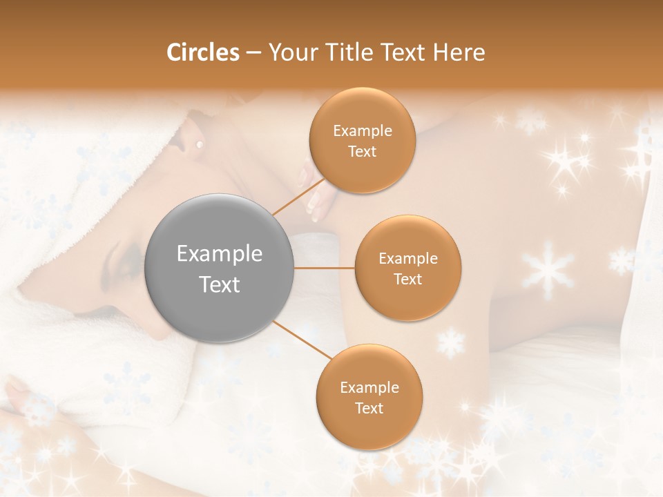 Family Sunset Woman PowerPoint Template