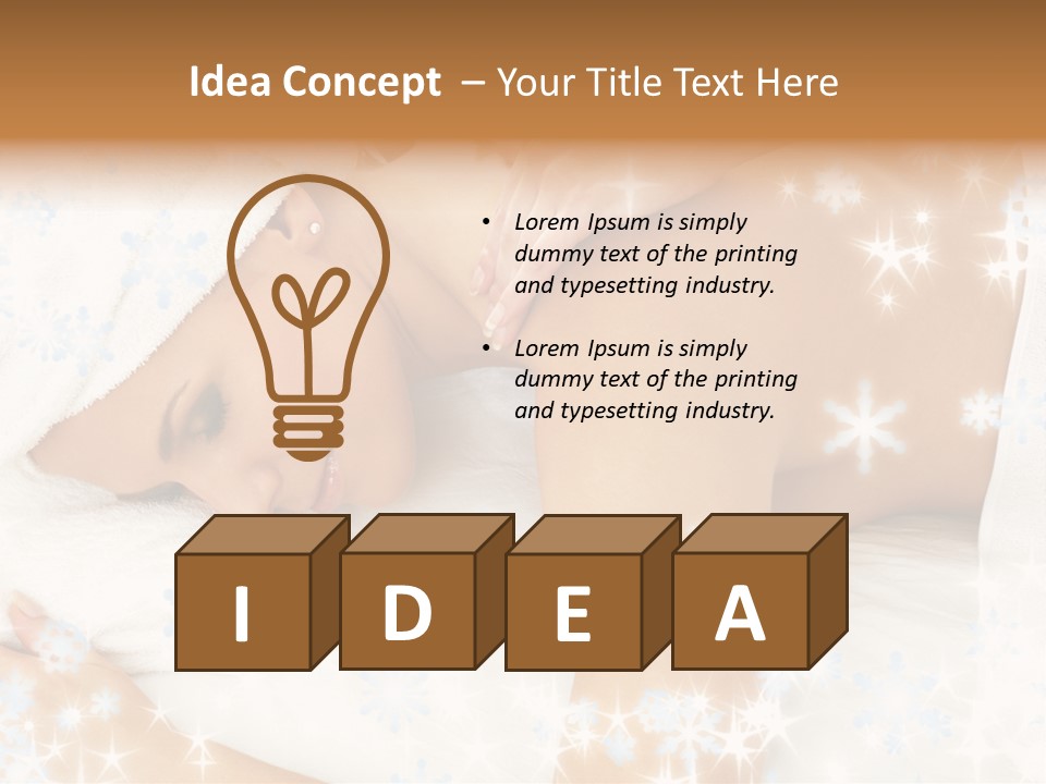 Family Sunset Woman PowerPoint Template