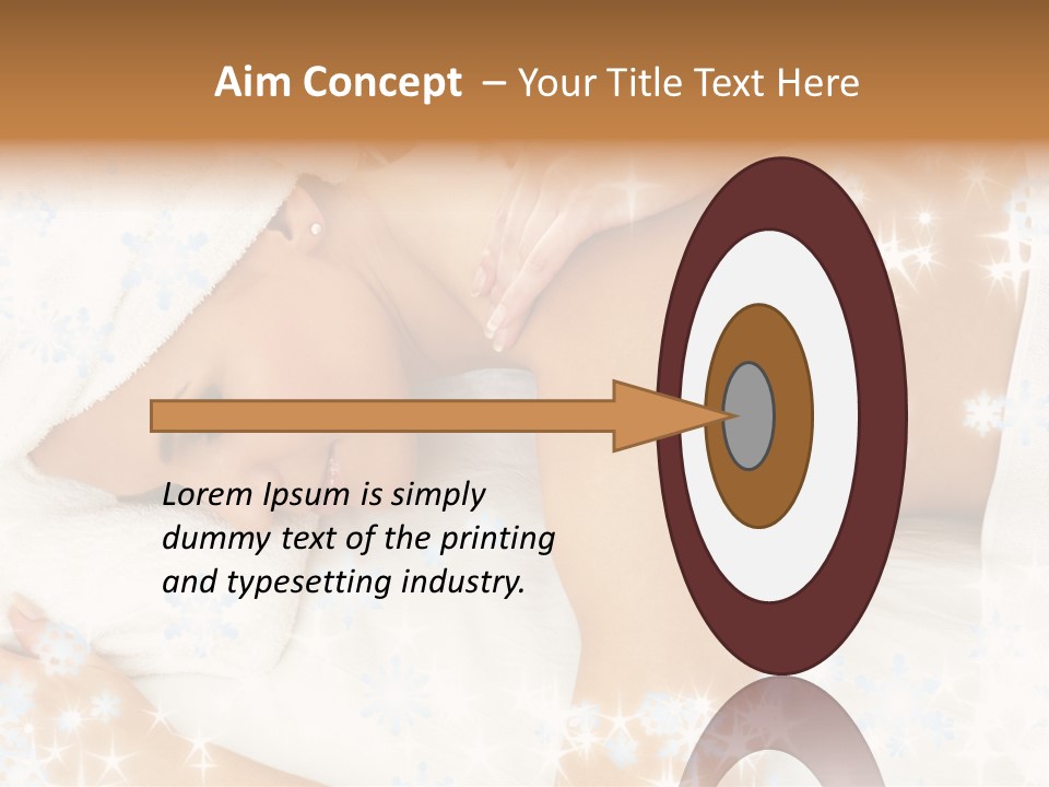 Family Sunset Woman PowerPoint Template