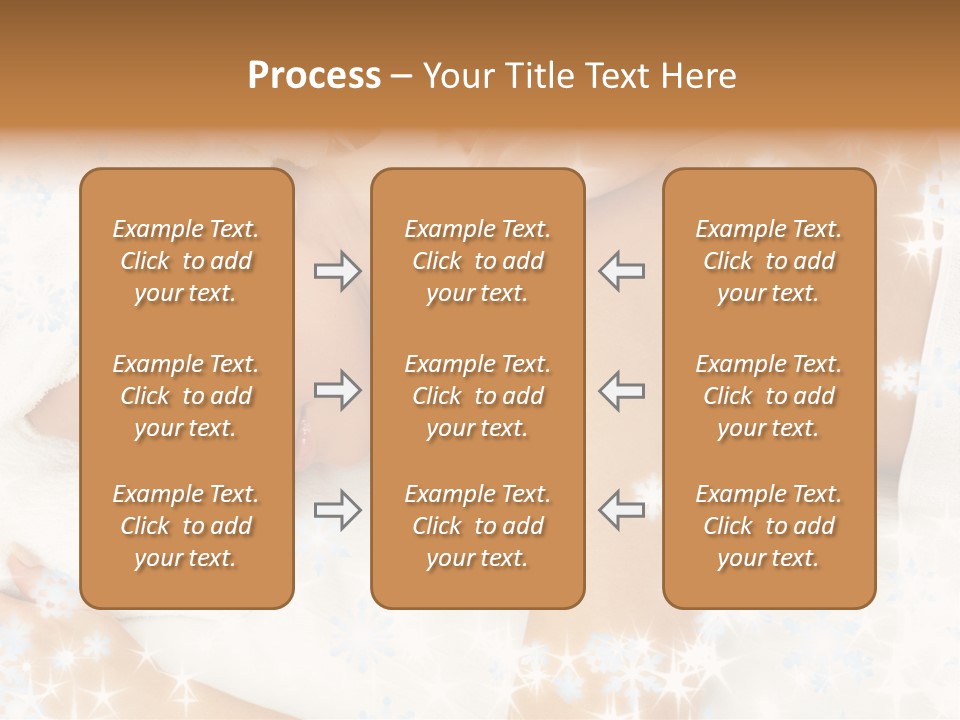 Family Sunset Woman PowerPoint Template