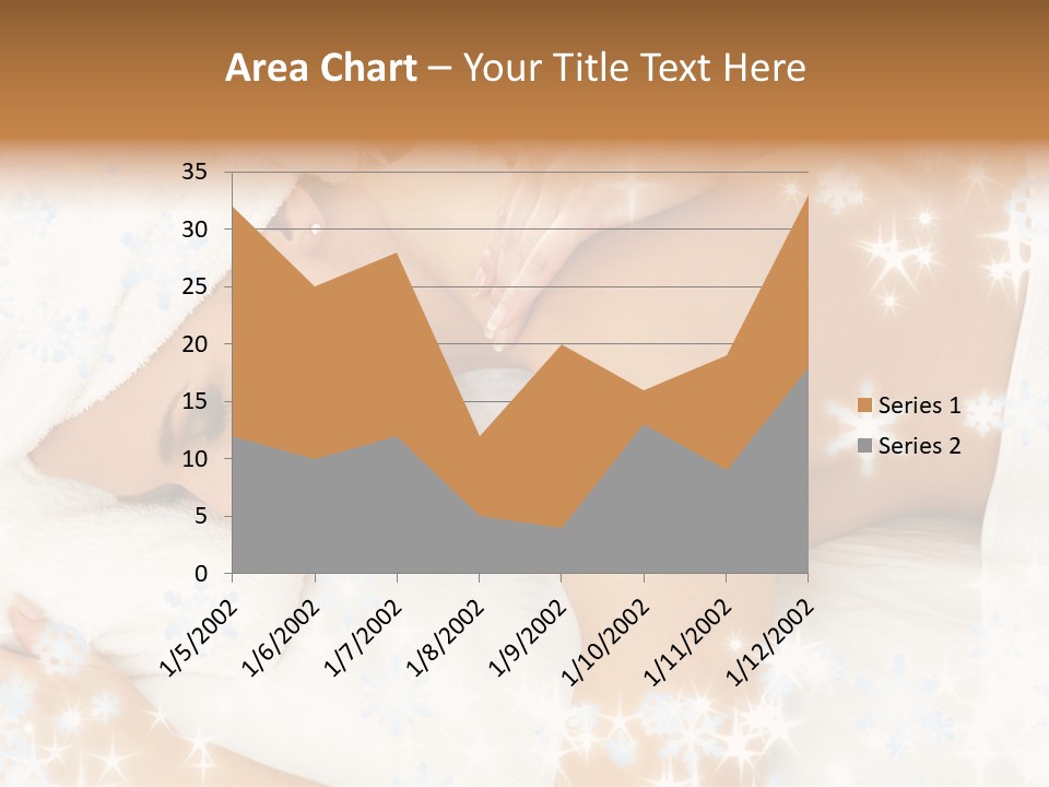 Family Sunset Woman PowerPoint Template