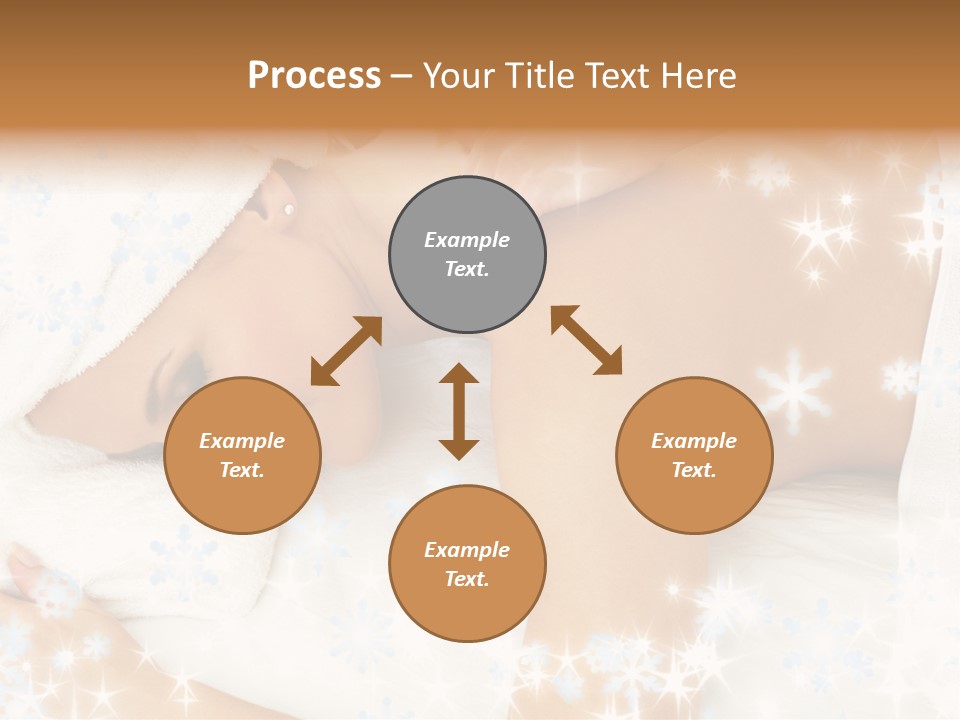 Family Sunset Woman PowerPoint Template