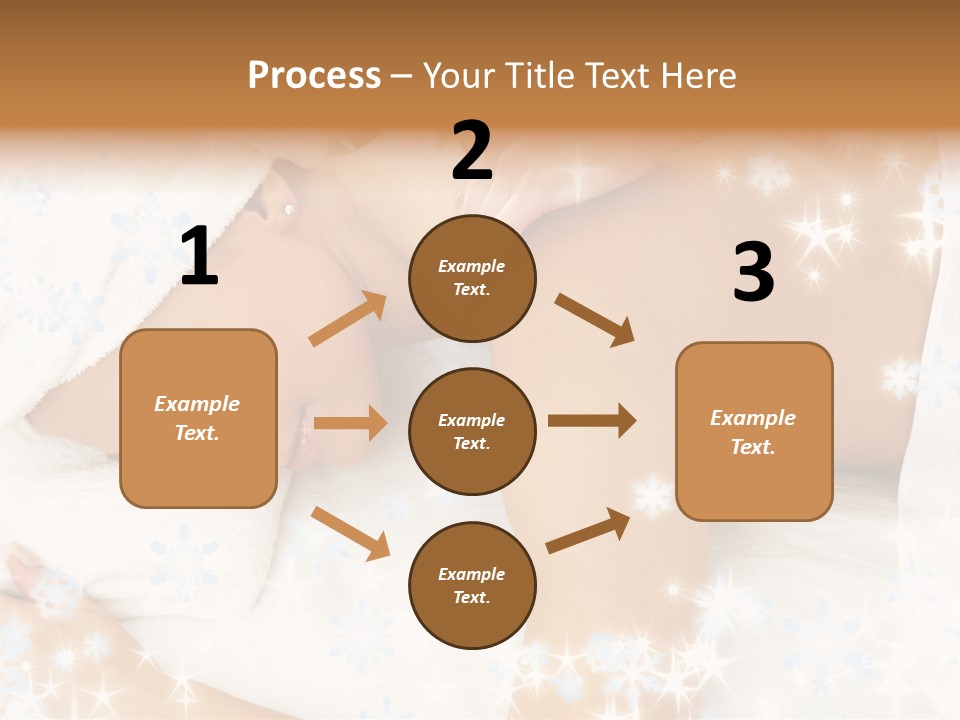 Family Sunset Woman PowerPoint Template