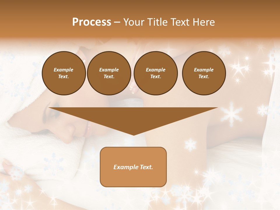 Family Sunset Woman PowerPoint Template