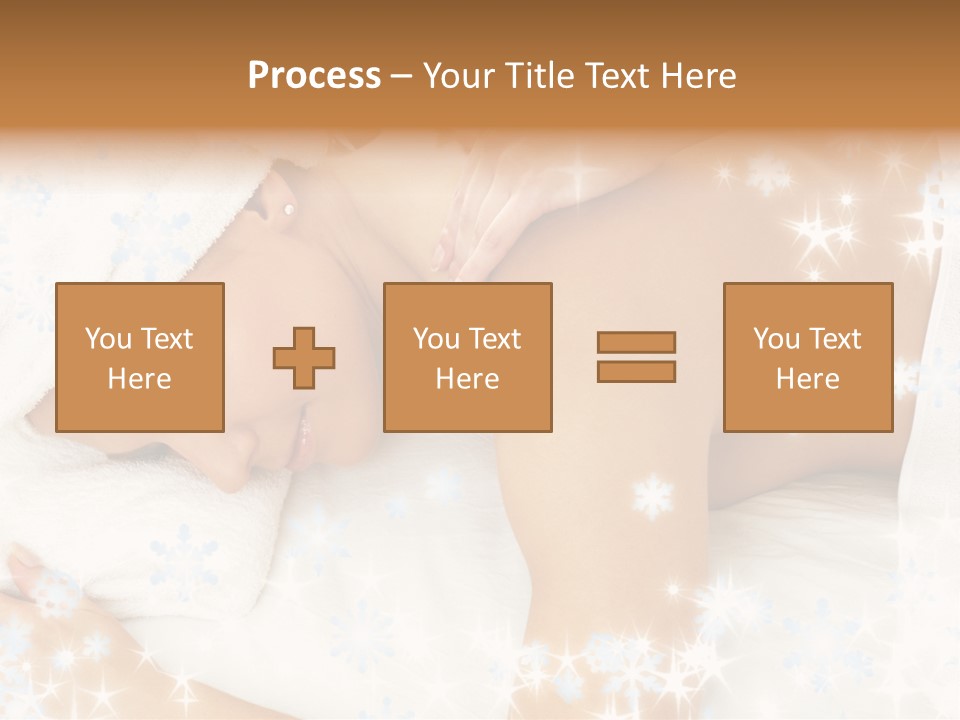 Family Sunset Woman PowerPoint Template