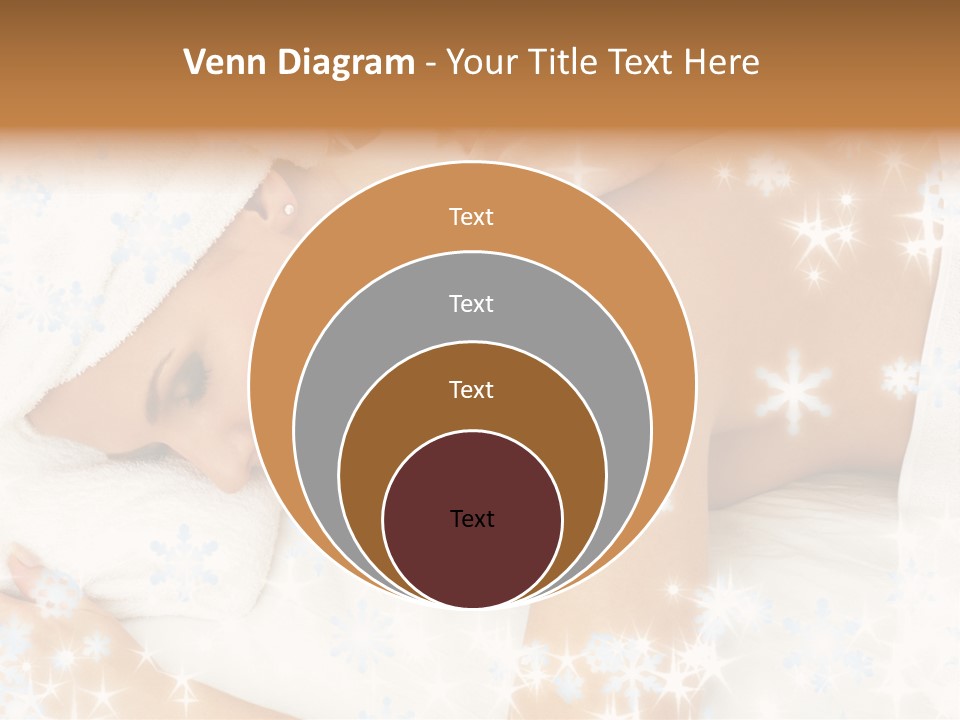 Family Sunset Woman PowerPoint Template