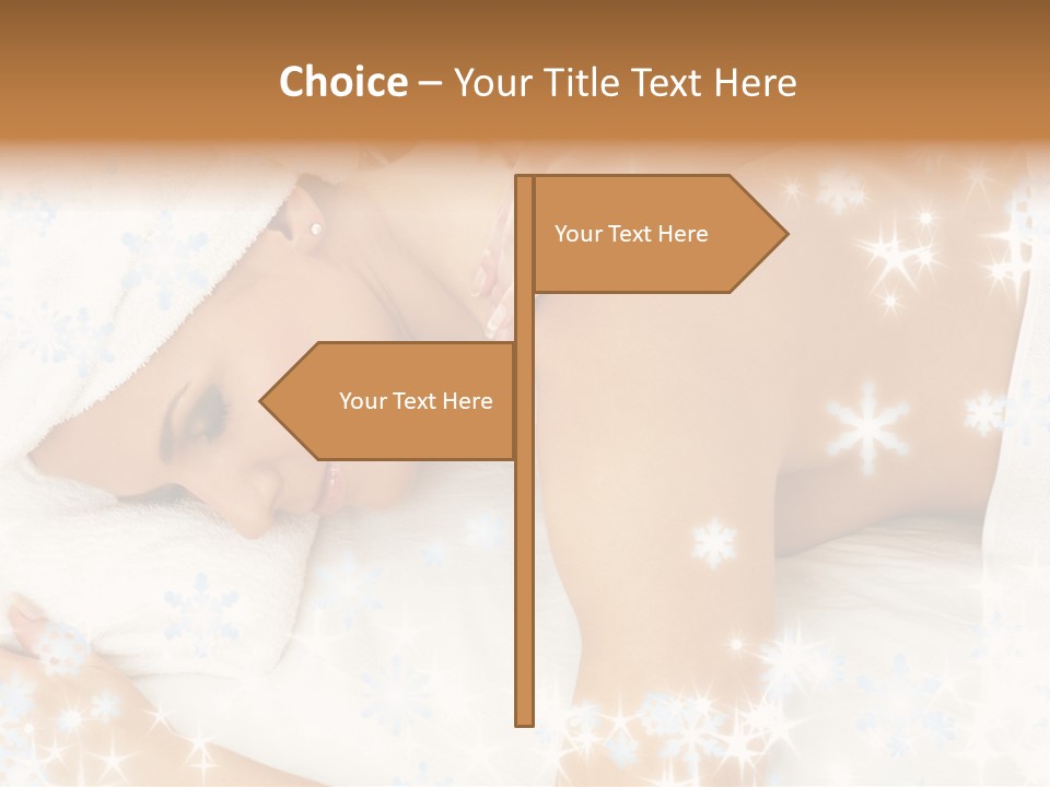 Family Sunset Woman PowerPoint Template