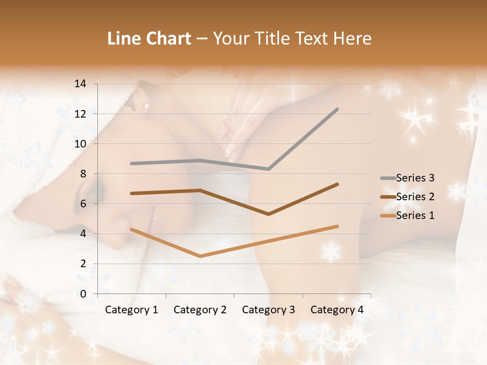 Family Sunset Woman PowerPoint Template
