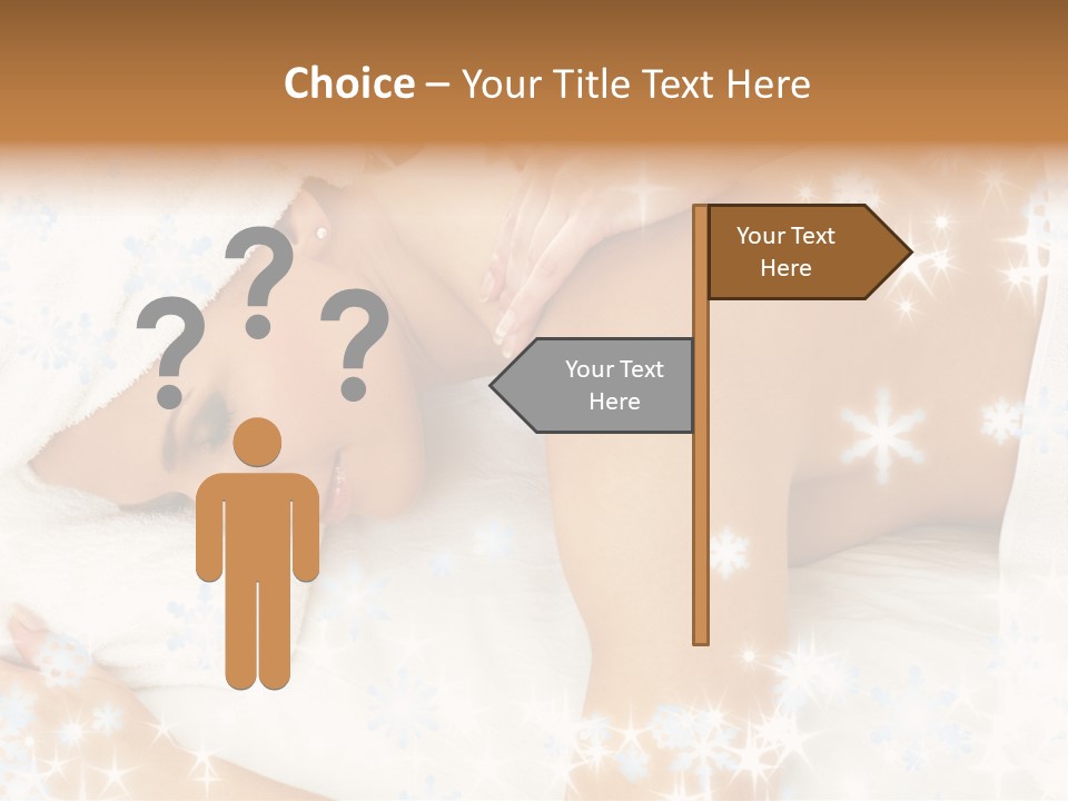 Family Sunset Woman PowerPoint Template