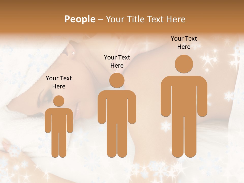 Family Sunset Woman PowerPoint Template