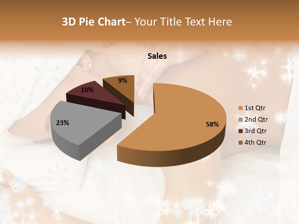 Family Sunset Woman PowerPoint Template