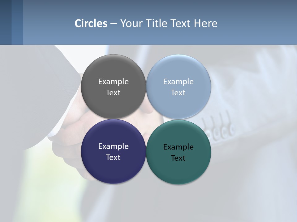 Old Sand Standing PowerPoint Template