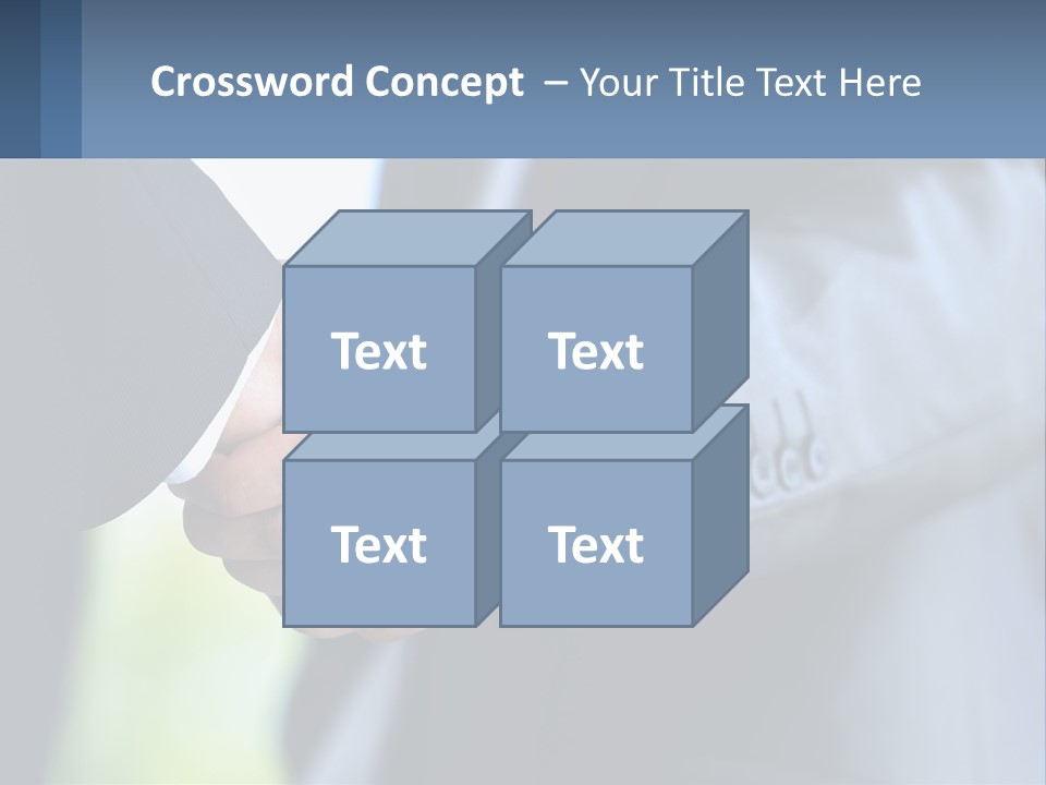 Old Sand Standing PowerPoint Template