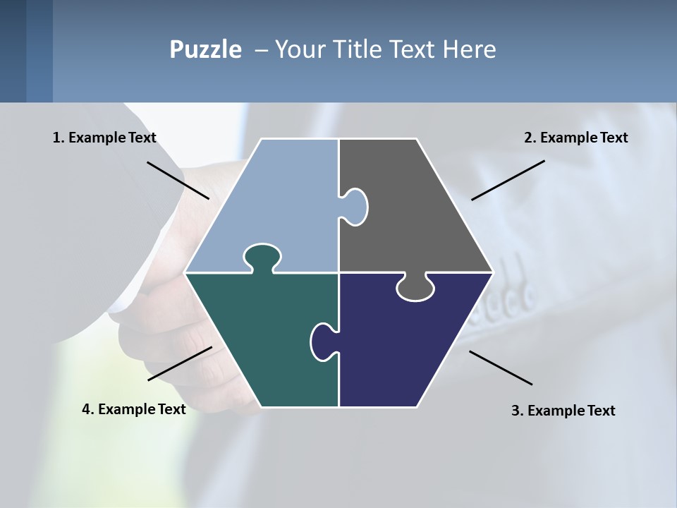 Old Sand Standing PowerPoint Template