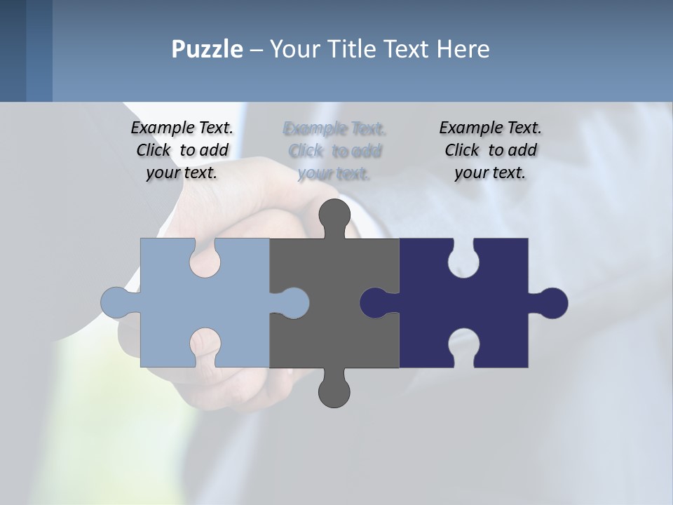 Old Sand Standing PowerPoint Template