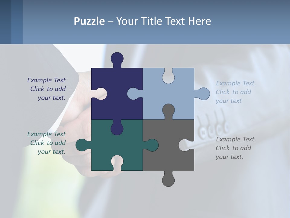 Old Sand Standing PowerPoint Template