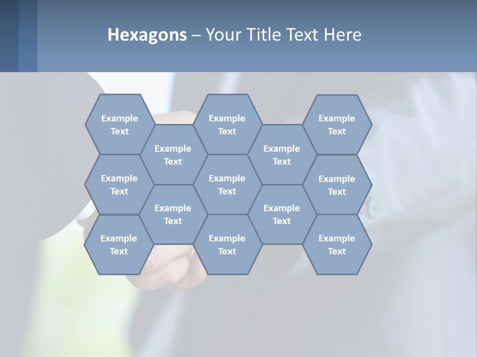 Old Sand Standing PowerPoint Template