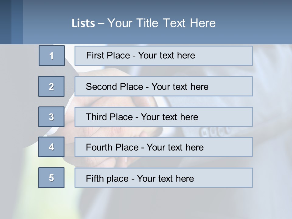 Old Sand Standing PowerPoint Template