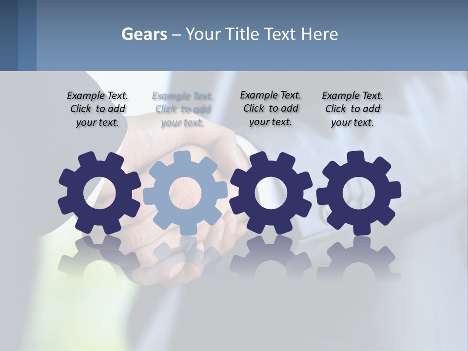 Old Sand Standing PowerPoint Template