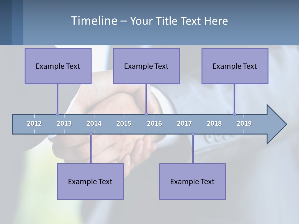 Old Sand Standing PowerPoint Template
