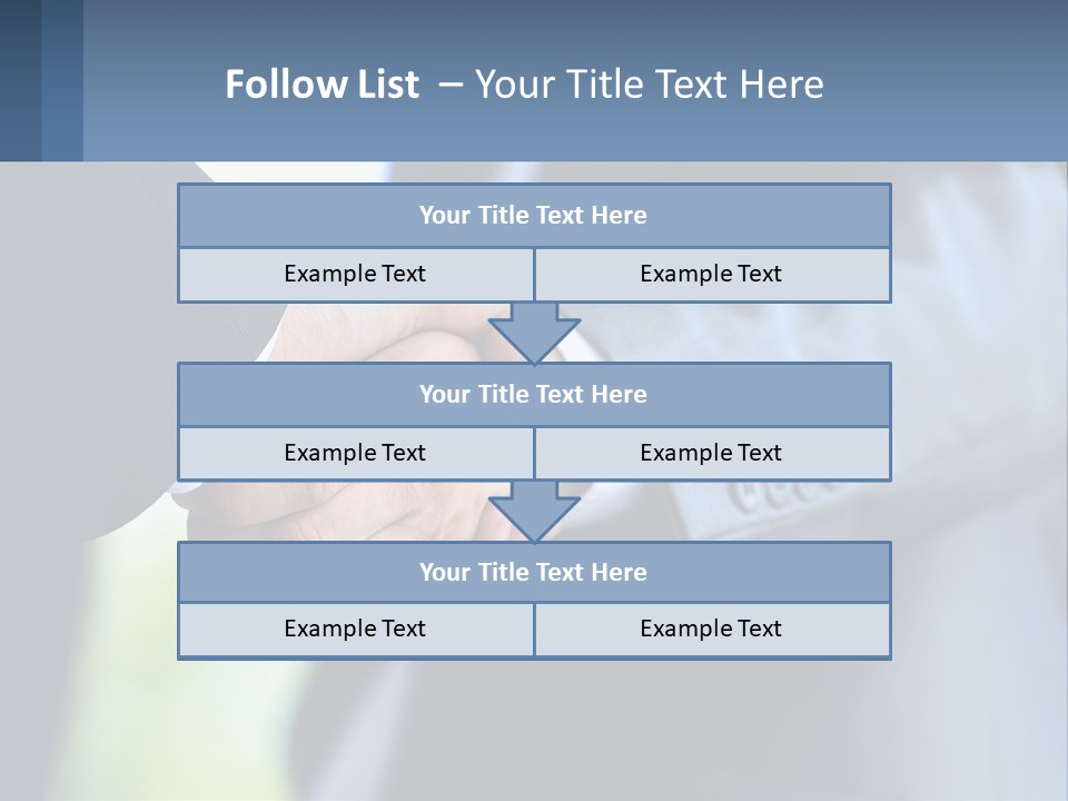 Old Sand Standing PowerPoint Template
