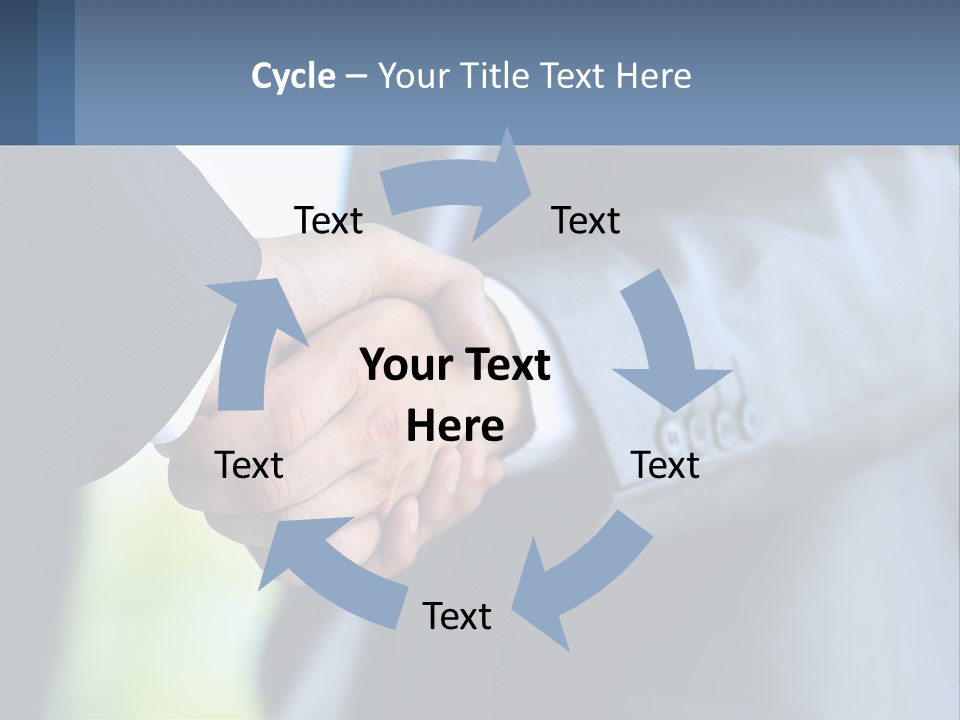 Old Sand Standing PowerPoint Template