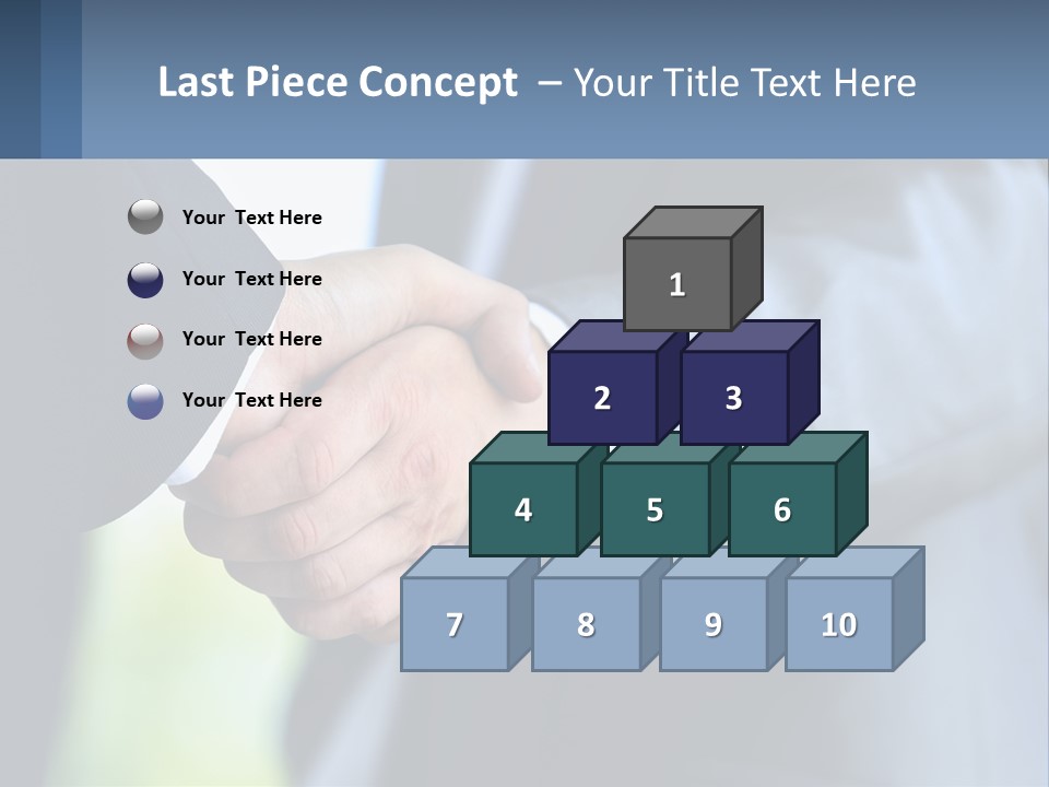 Old Sand Standing PowerPoint Template