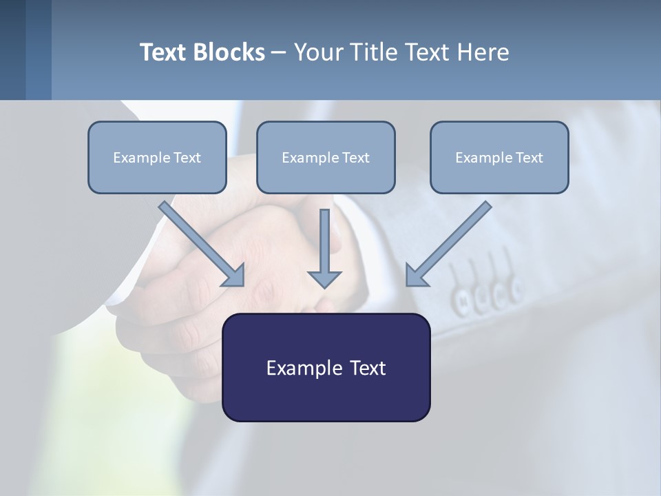 Old Sand Standing PowerPoint Template