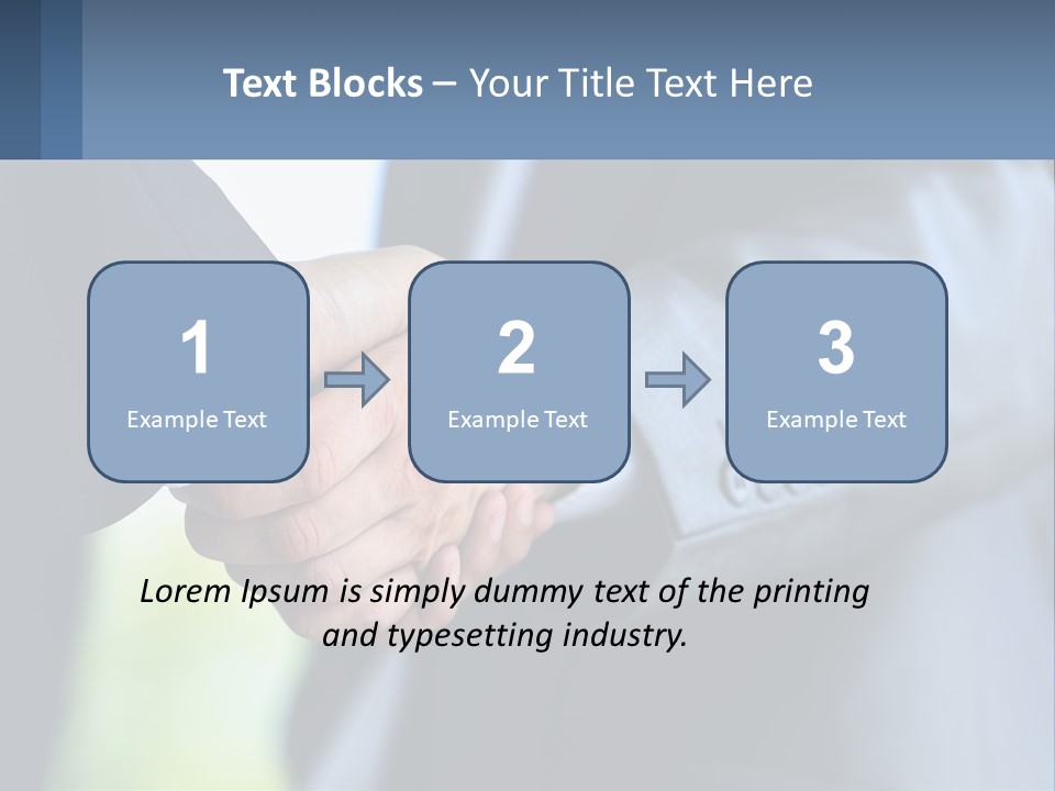 Old Sand Standing PowerPoint Template