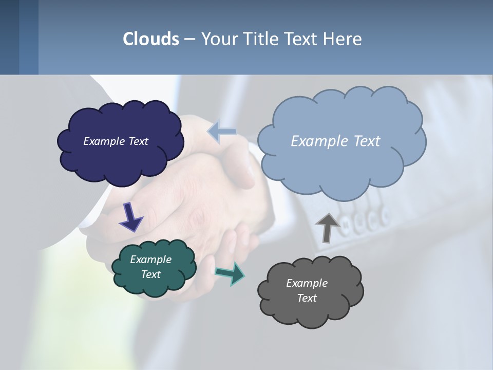 Old Sand Standing PowerPoint Template