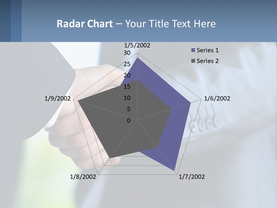 Old Sand Standing PowerPoint Template