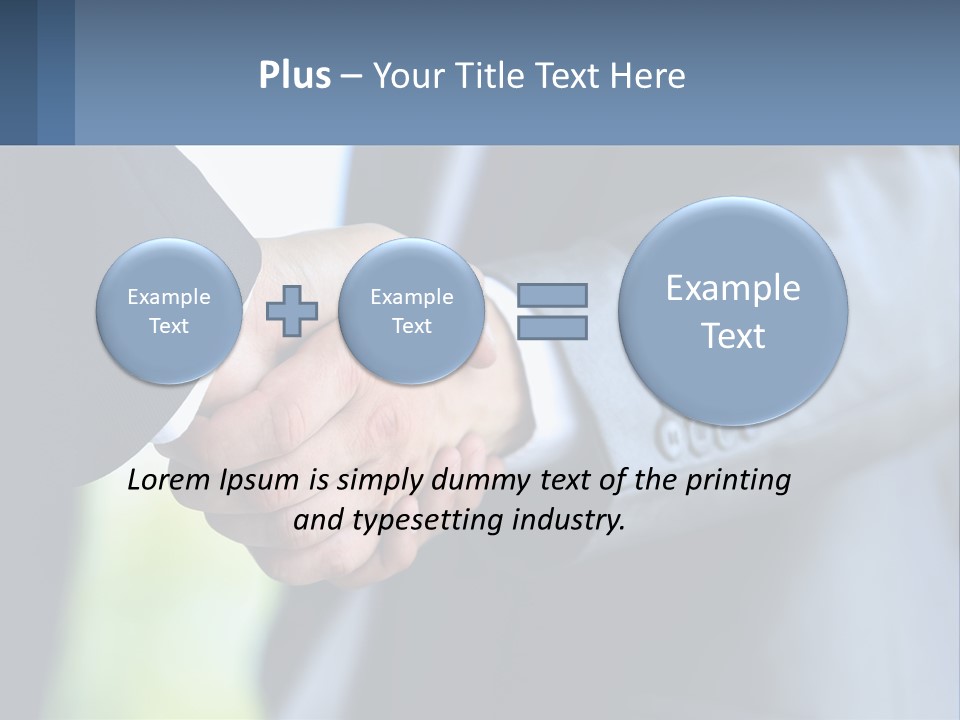 Old Sand Standing PowerPoint Template