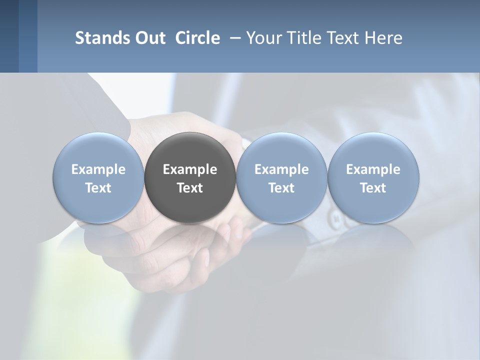 Old Sand Standing PowerPoint Template