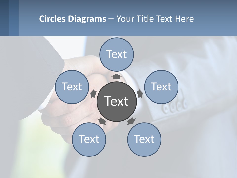 Old Sand Standing PowerPoint Template