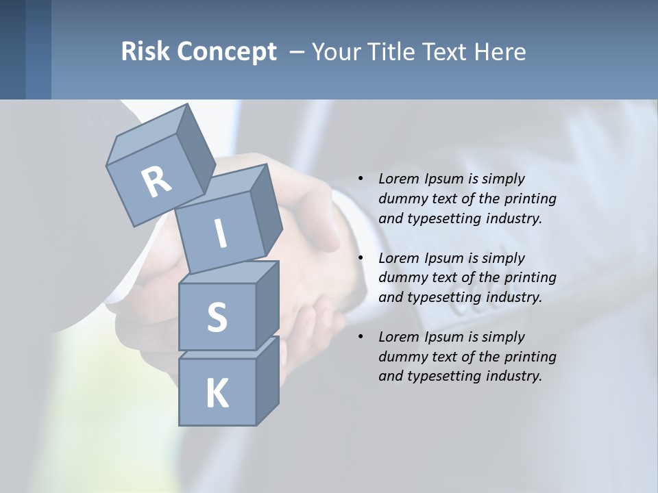 Old Sand Standing PowerPoint Template