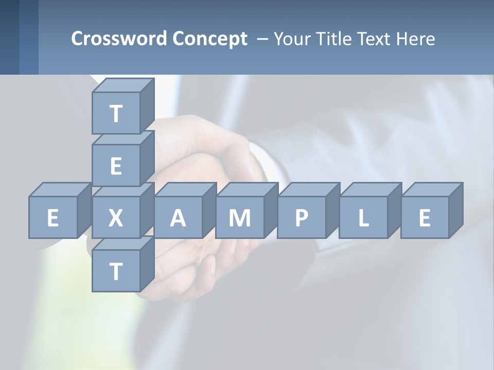 Old Sand Standing PowerPoint Template