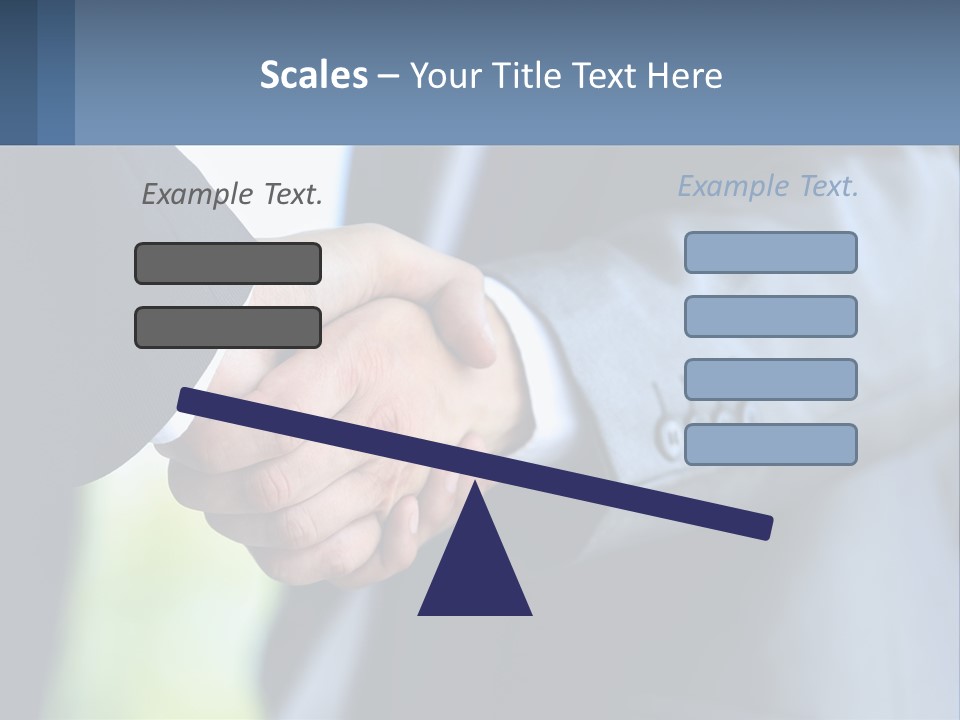 Old Sand Standing PowerPoint Template