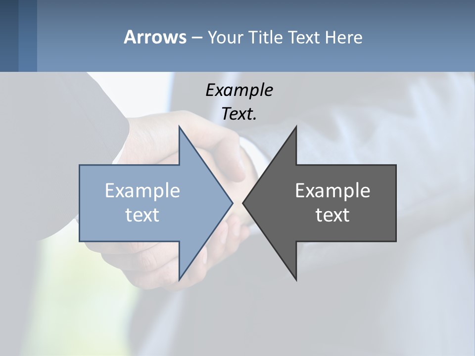 Old Sand Standing PowerPoint Template