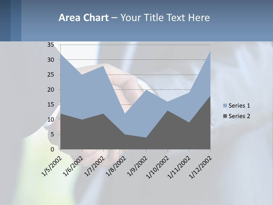 Old Sand Standing PowerPoint Template