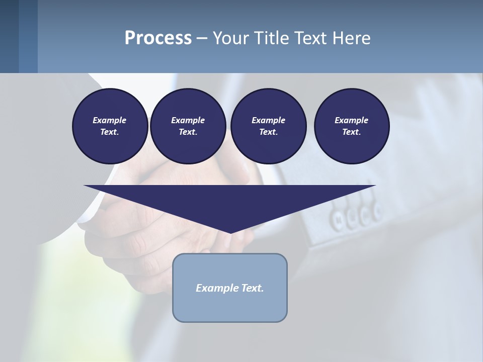 Old Sand Standing PowerPoint Template