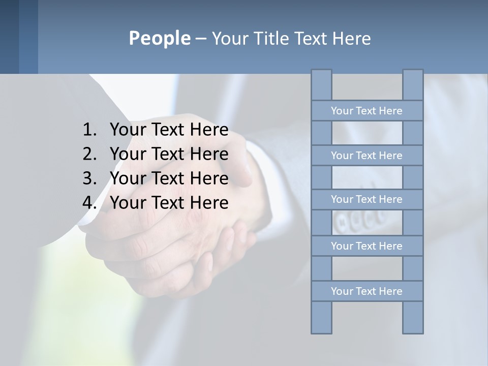 Old Sand Standing PowerPoint Template