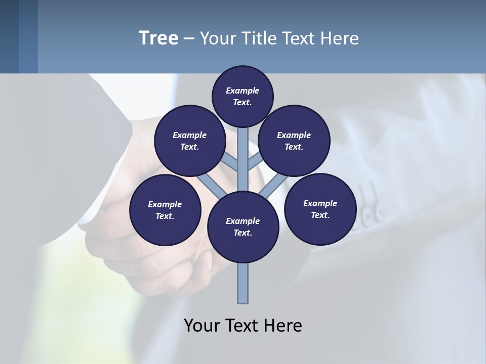 Old Sand Standing PowerPoint Template