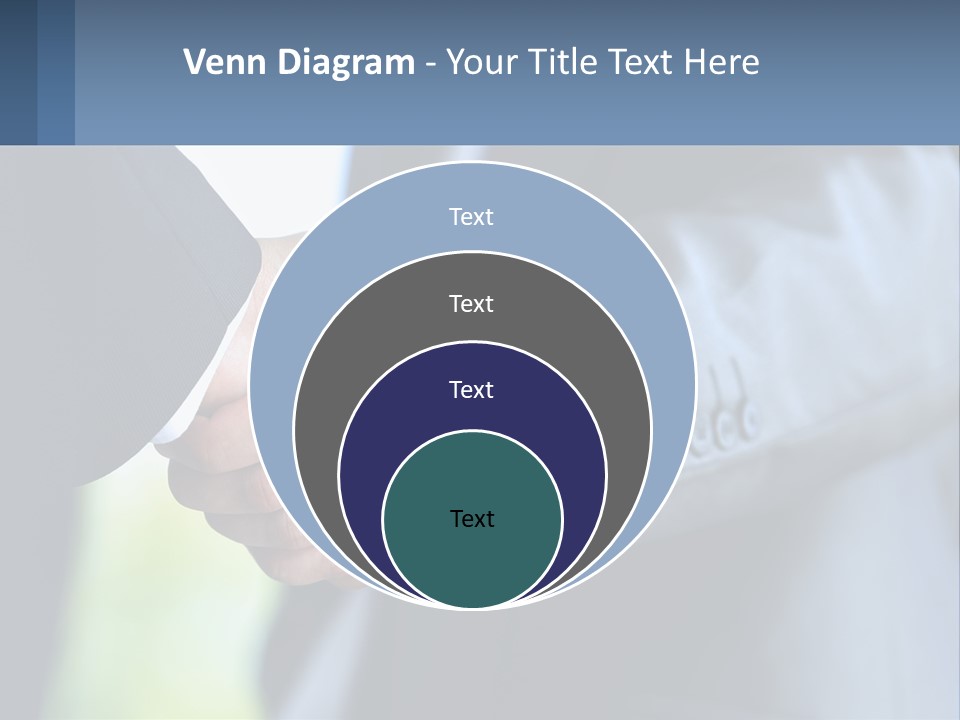 Old Sand Standing PowerPoint Template