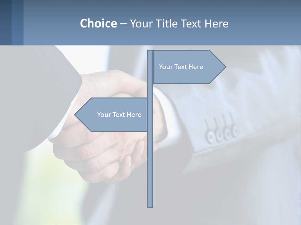 Old Sand Standing PowerPoint Template