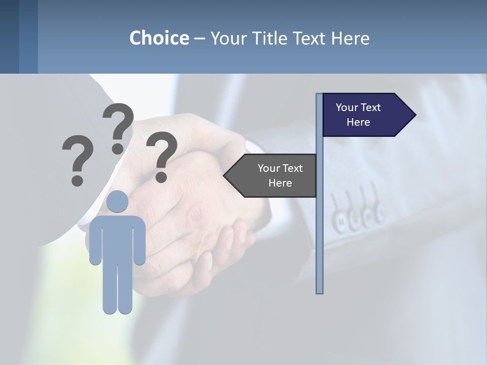 Old Sand Standing PowerPoint Template