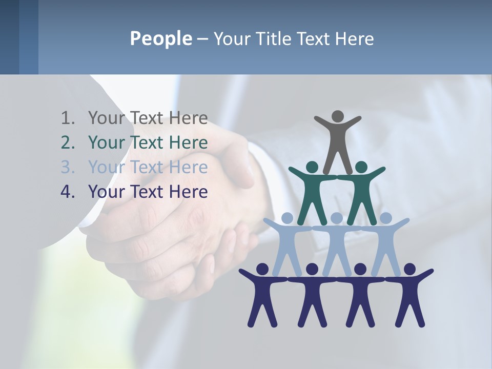 Old Sand Standing PowerPoint Template