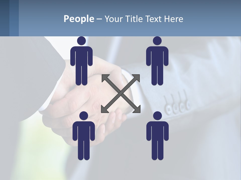 Old Sand Standing PowerPoint Template