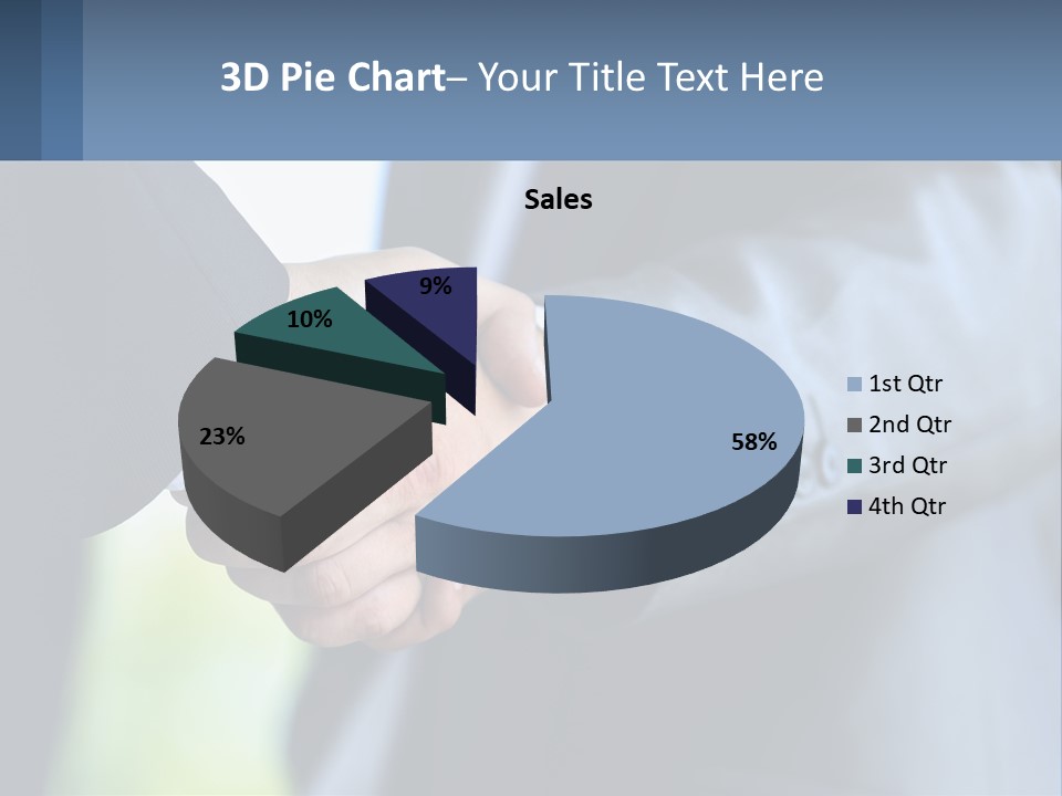 Old Sand Standing PowerPoint Template